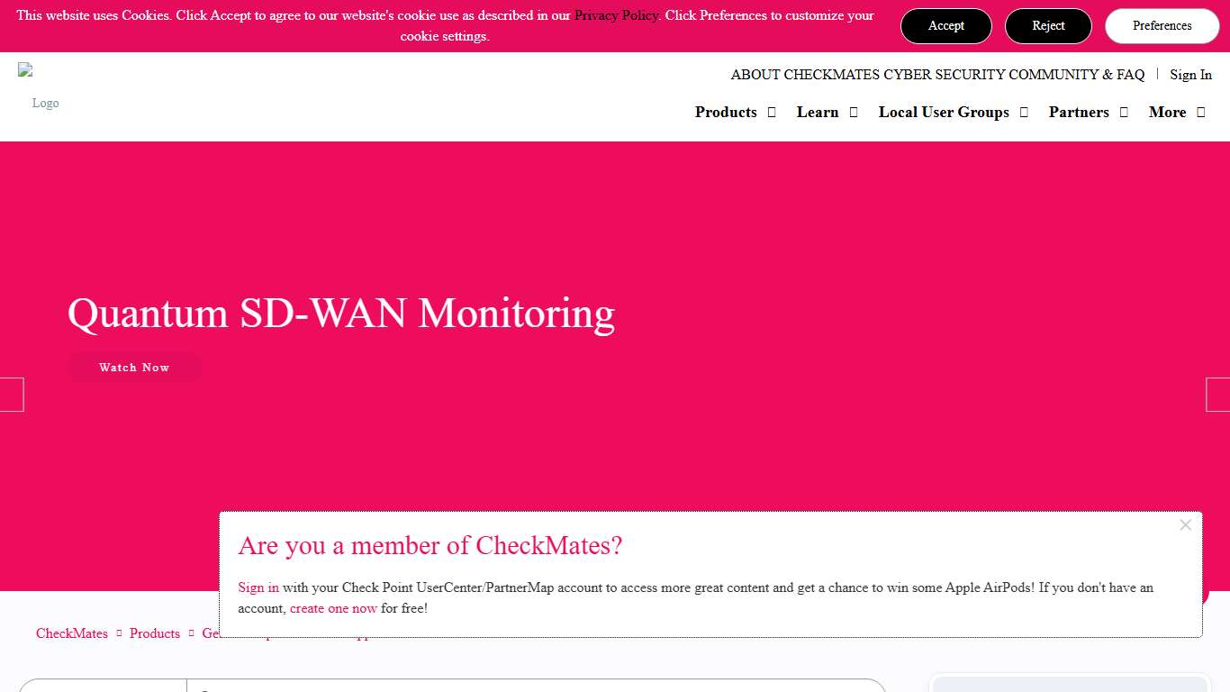 New Support Portal - Page 3 - Check Point CheckMates